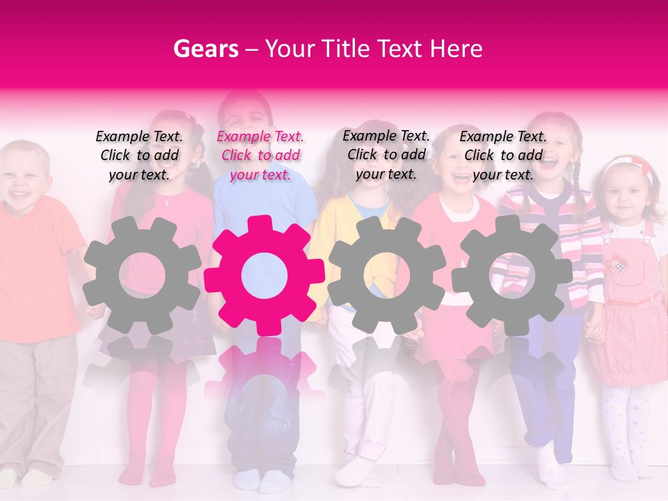 Boys Joy Elementary PowerPoint Template