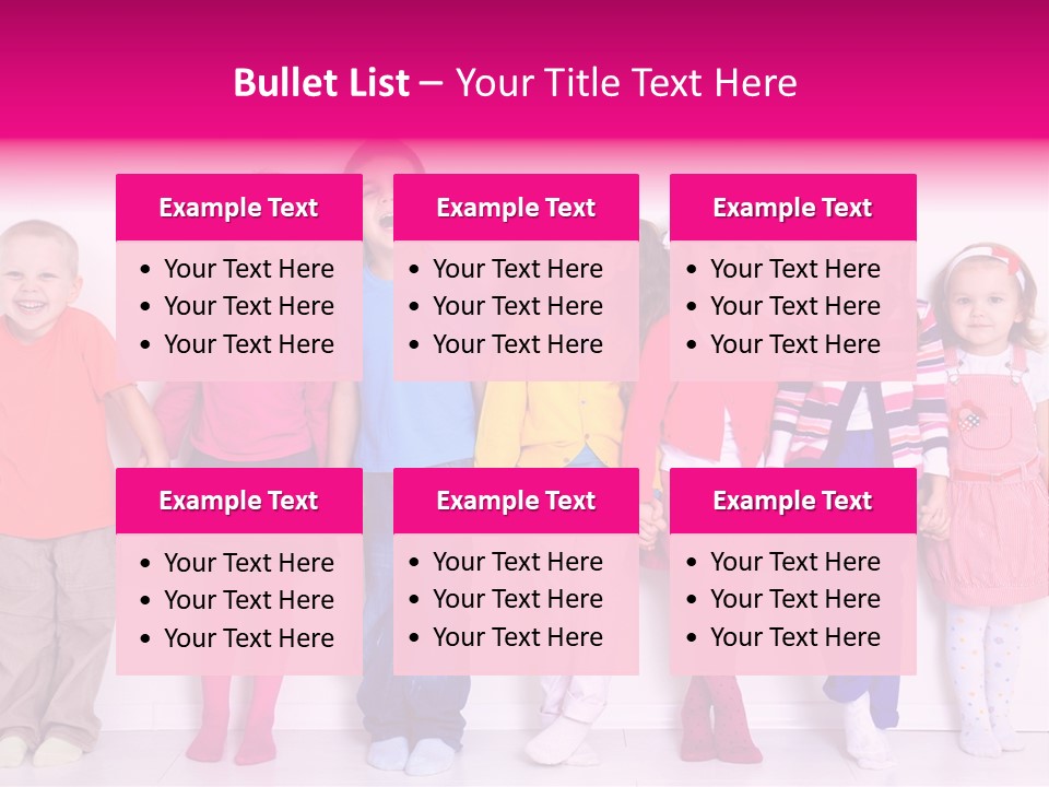 Boys Joy Elementary PowerPoint Template