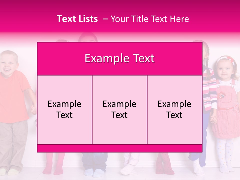 Boys Joy Elementary PowerPoint Template