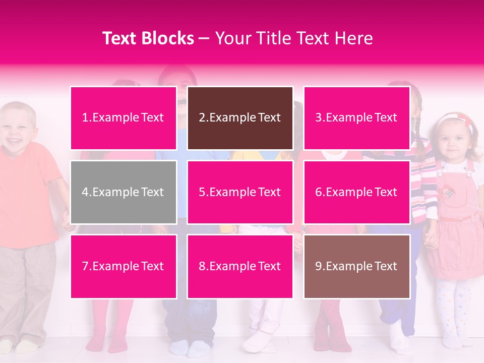 Boys Joy Elementary PowerPoint Template