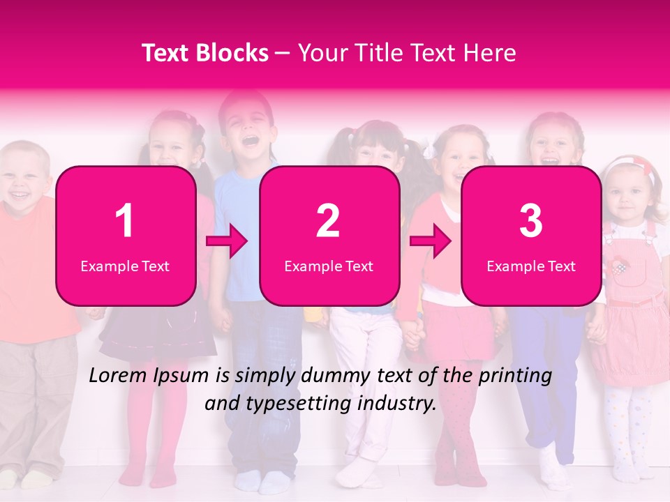 Boys Joy Elementary PowerPoint Template