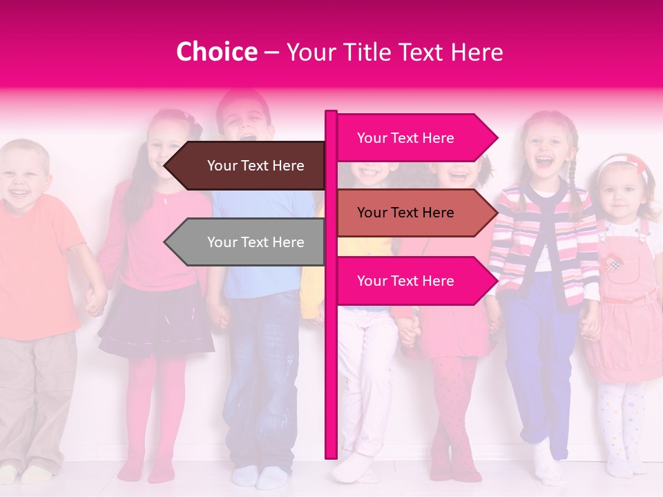 Boys Joy Elementary PowerPoint Template