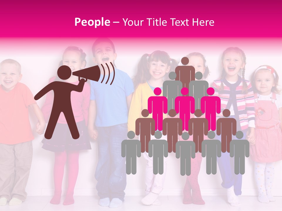 Boys Joy Elementary PowerPoint Template