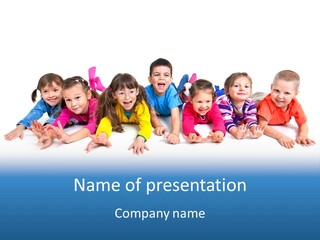 Cute Life Potrait PowerPoint Template