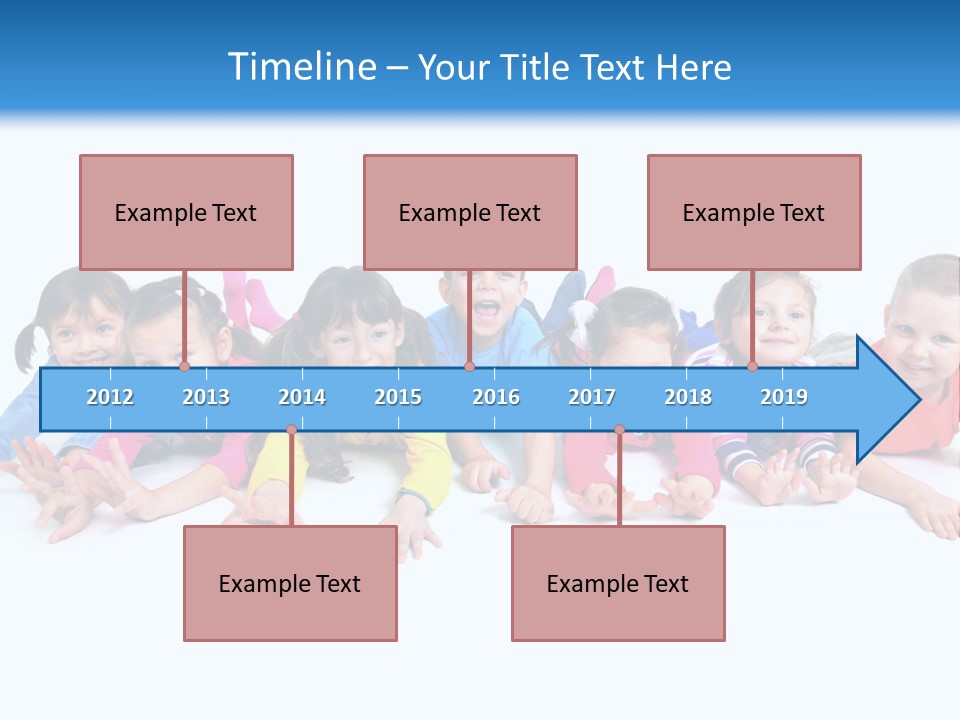 Cute Life Potrait PowerPoint Template