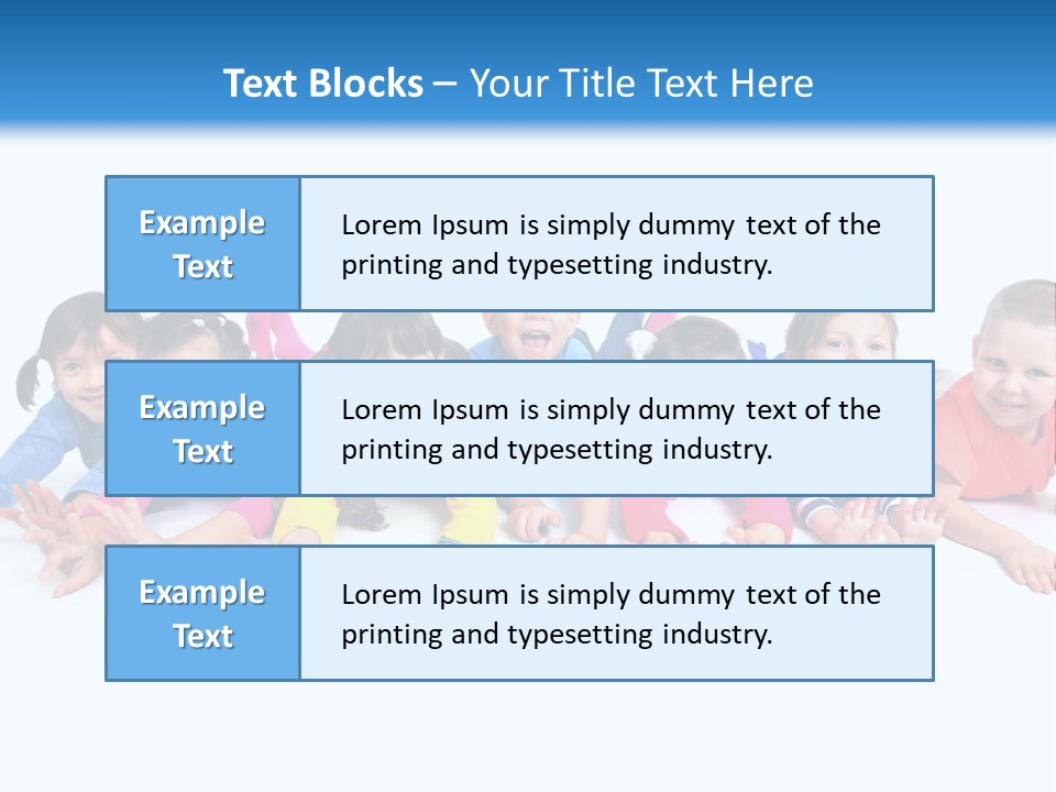Cute Life Potrait PowerPoint Template