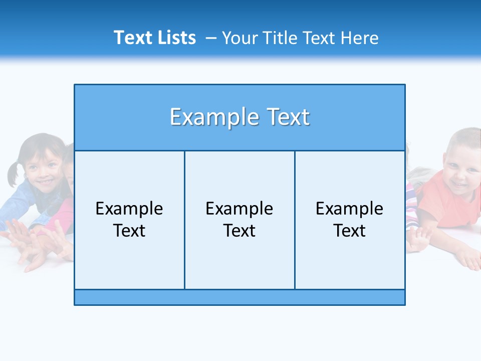 Cute Life Potrait PowerPoint Template