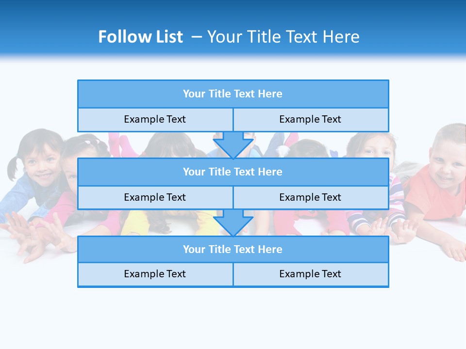 Cute Life Potrait PowerPoint Template