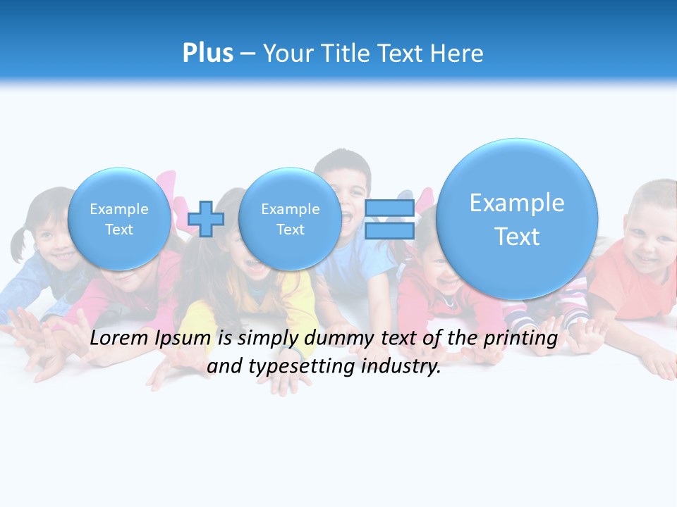 Cute Life Potrait PowerPoint Template