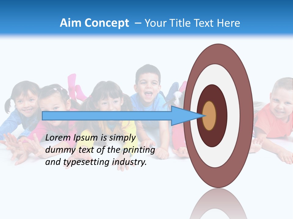 Cute Life Potrait PowerPoint Template