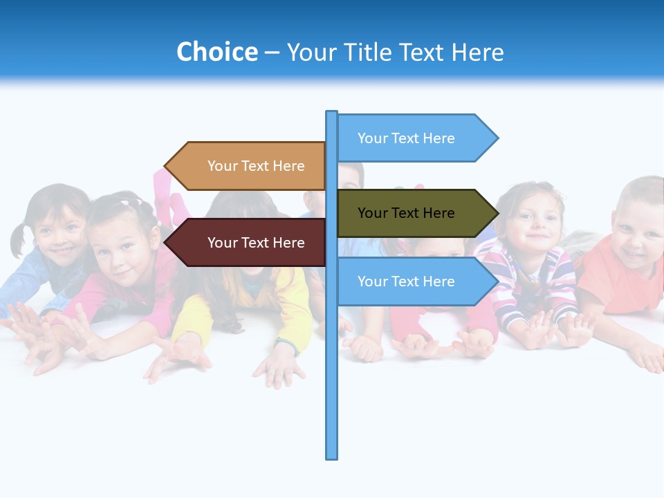 Cute Life Potrait PowerPoint Template