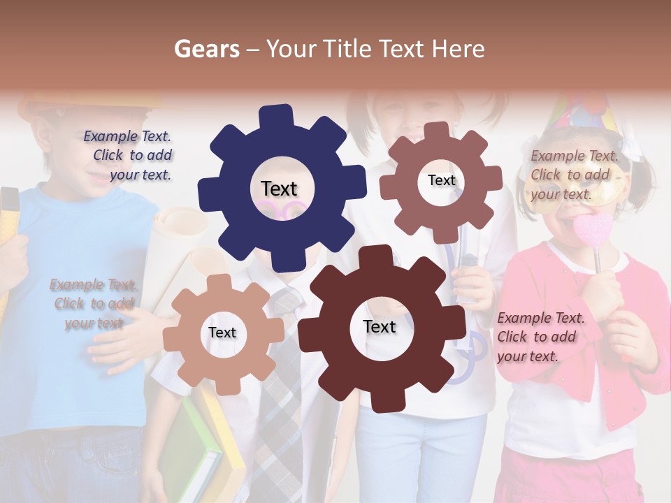 Equipment Business Clothing PowerPoint Template