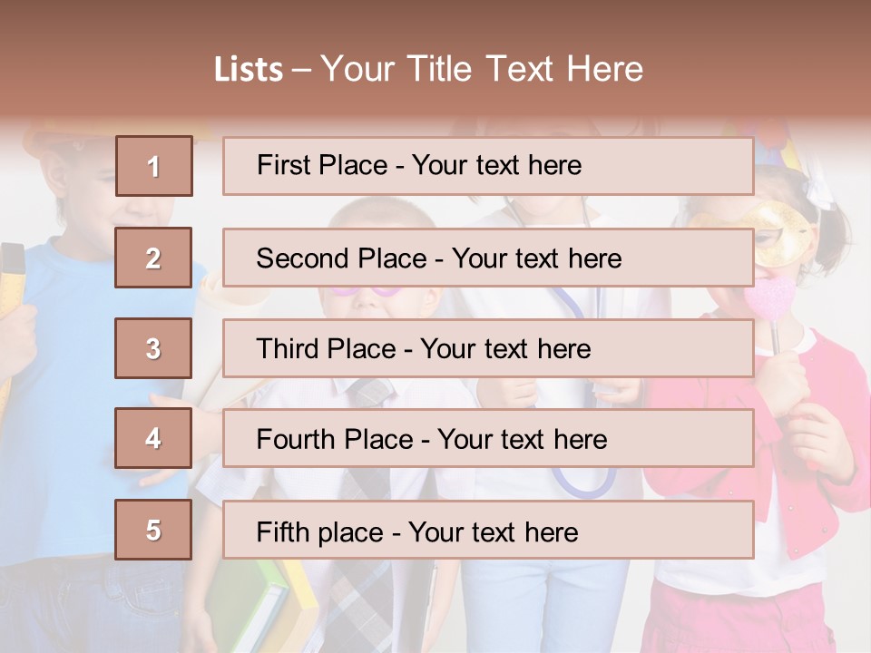 Equipment Business Clothing PowerPoint Template