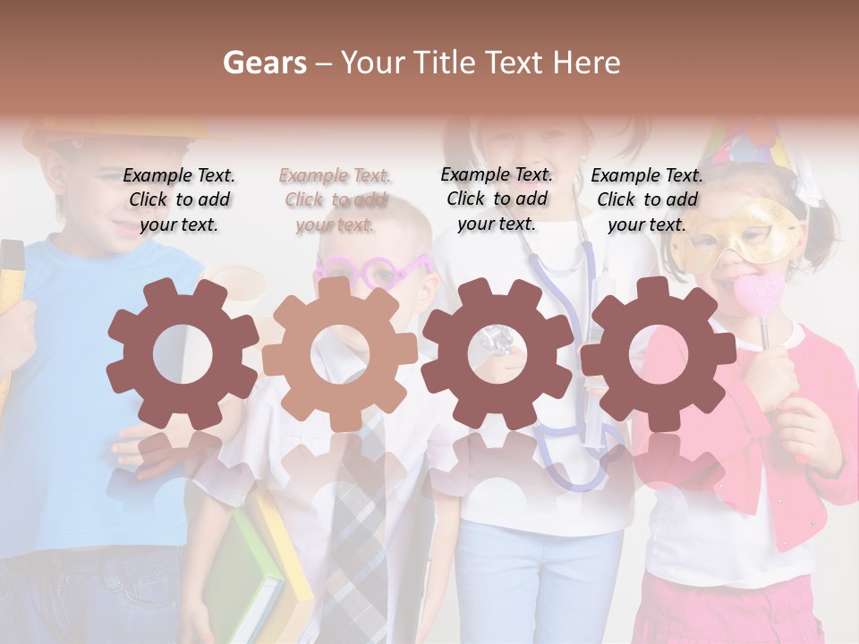 Equipment Business Clothing PowerPoint Template