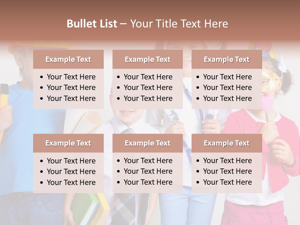 Equipment Business Clothing PowerPoint Template