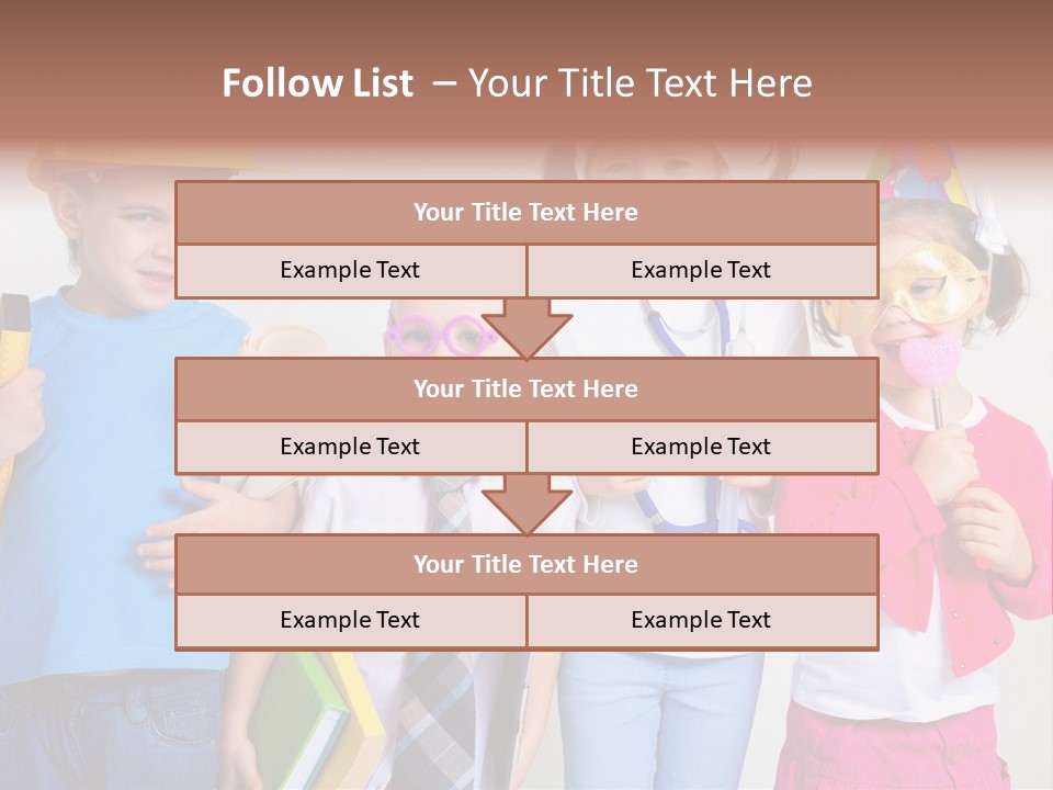 Equipment Business Clothing PowerPoint Template