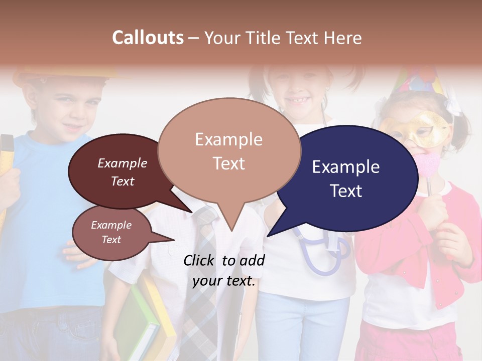 Equipment Business Clothing PowerPoint Template
