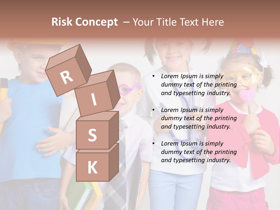 Equipment Business Clothing PowerPoint Template