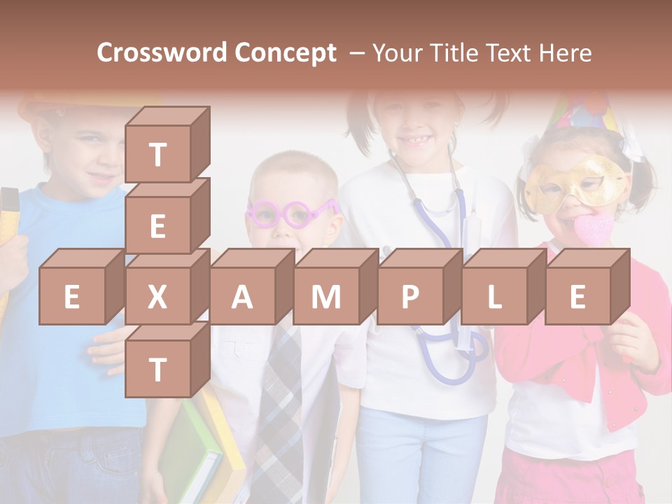 Equipment Business Clothing PowerPoint Template