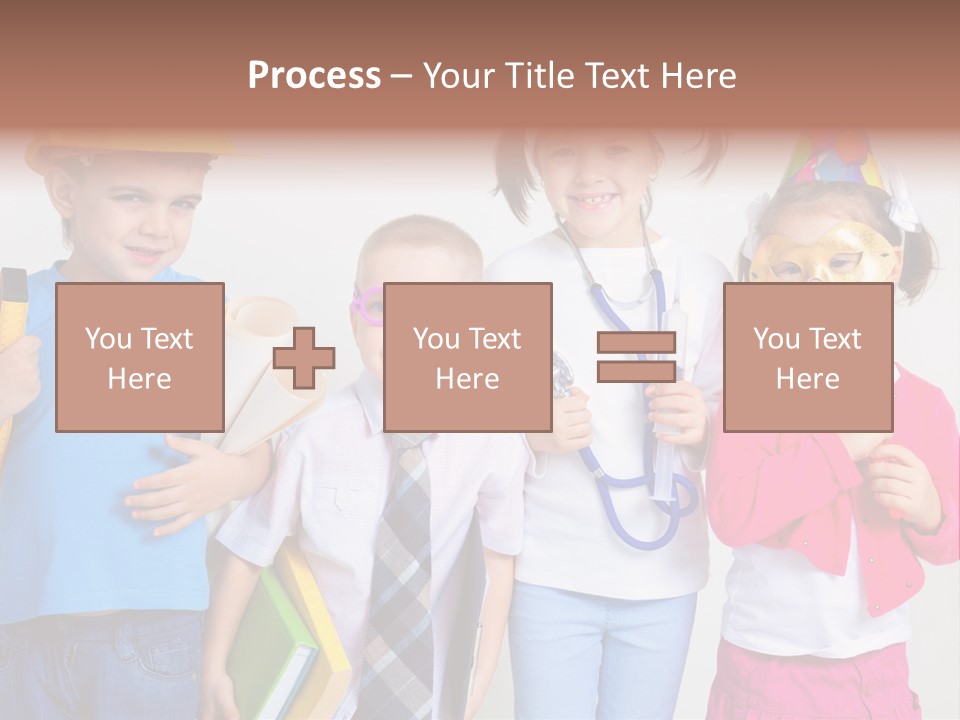 Equipment Business Clothing PowerPoint Template