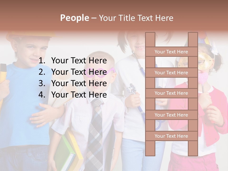 Equipment Business Clothing PowerPoint Template