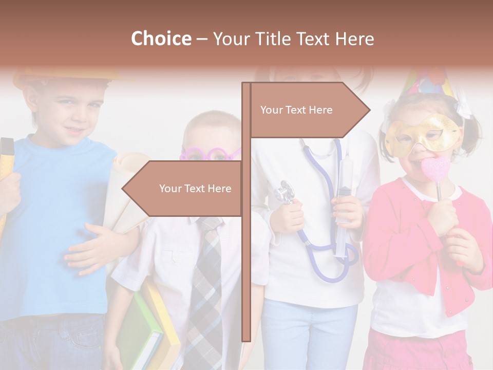 Equipment Business Clothing PowerPoint Template