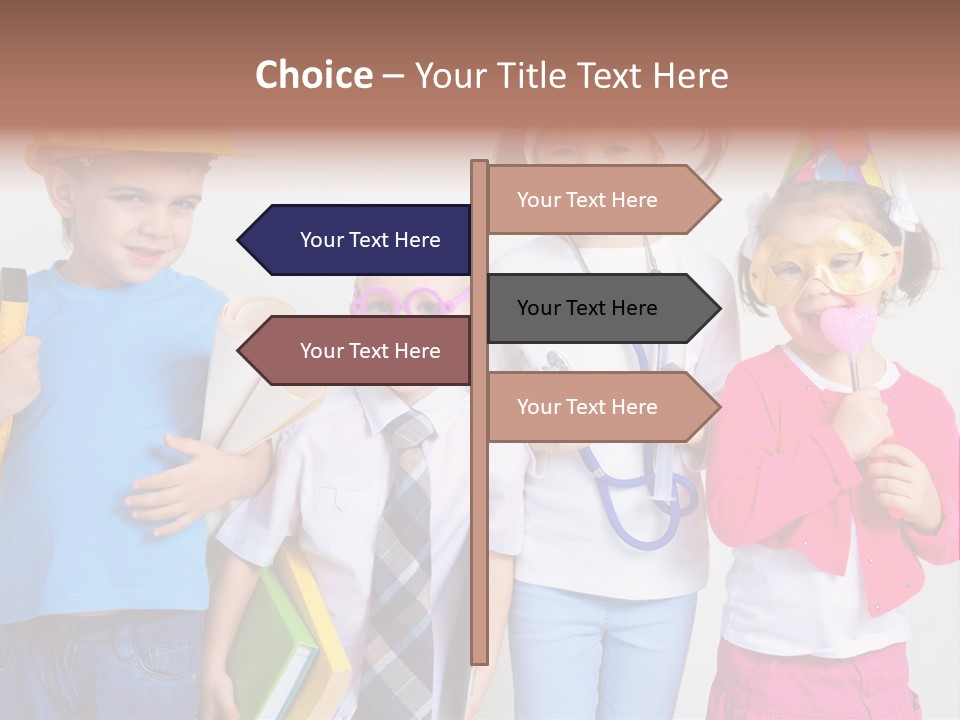 Equipment Business Clothing PowerPoint Template