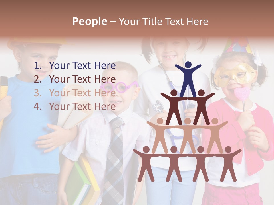 Equipment Business Clothing PowerPoint Template