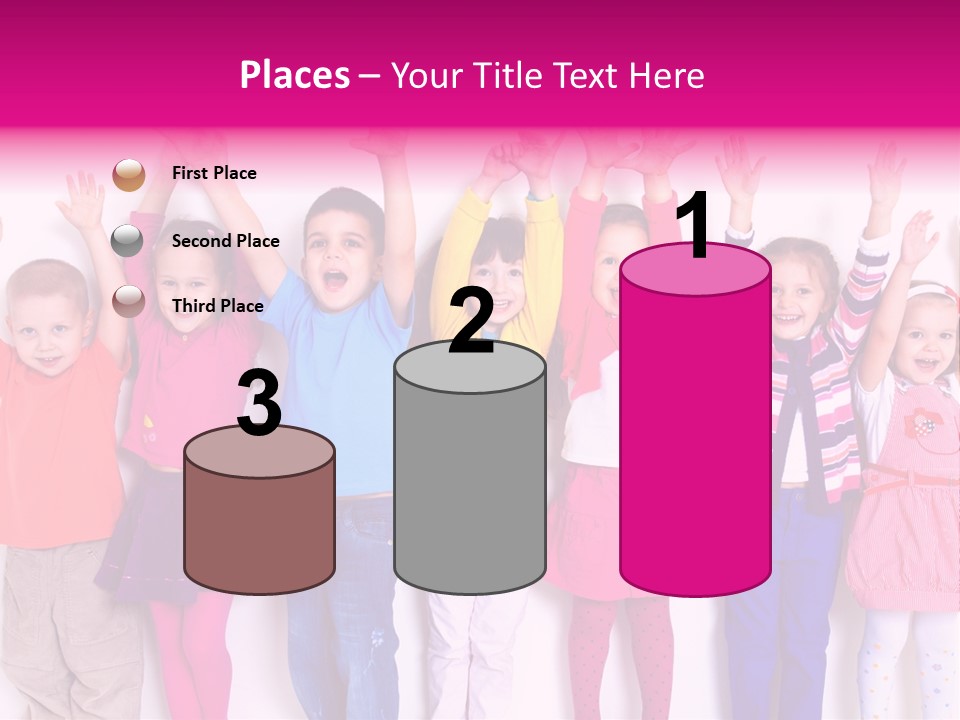 Laughing Seven Group PowerPoint Template