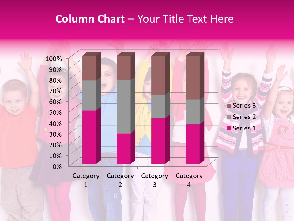 Laughing Seven Group PowerPoint Template