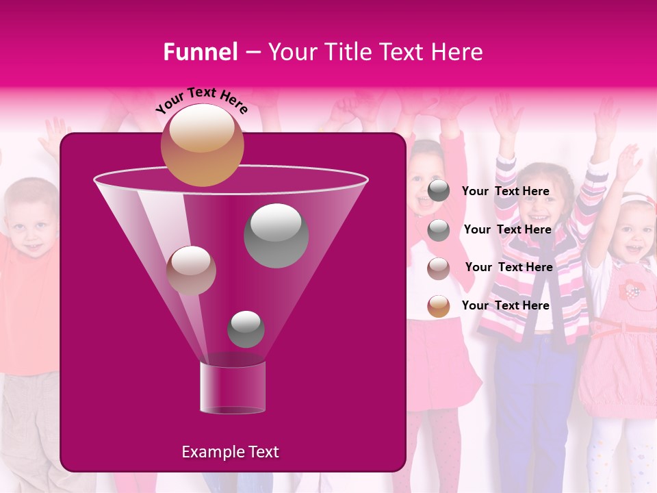 Laughing Seven Group PowerPoint Template