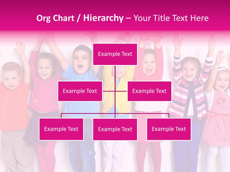 Laughing Seven Group PowerPoint Template