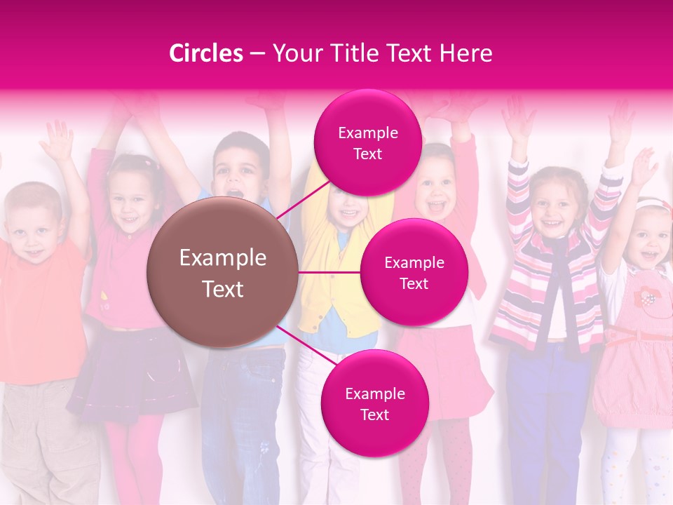 Laughing Seven Group PowerPoint Template