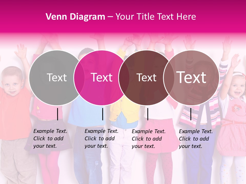 Laughing Seven Group PowerPoint Template