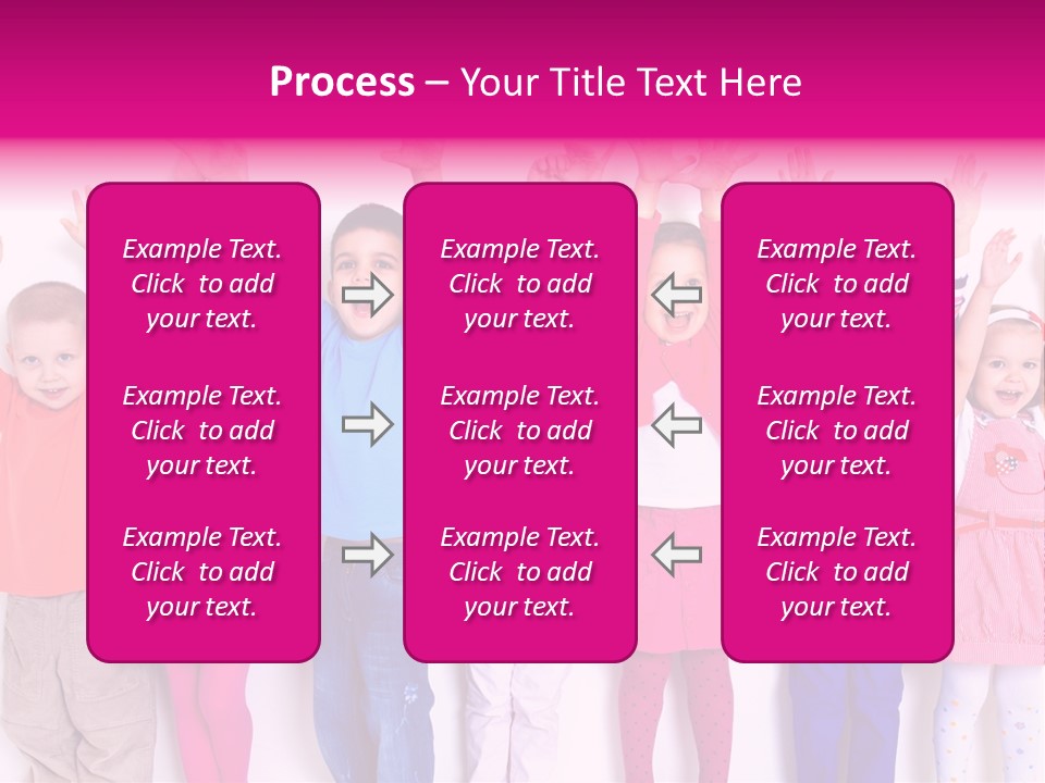 Laughing Seven Group PowerPoint Template