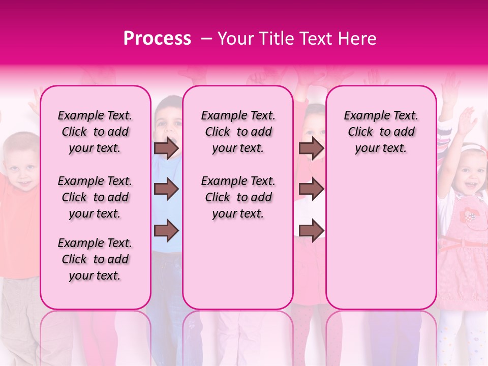 Laughing Seven Group PowerPoint Template