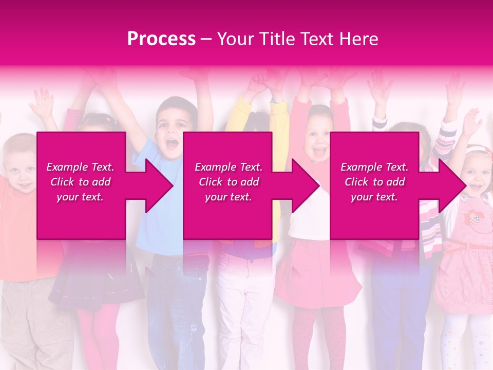 Laughing Seven Group PowerPoint Template