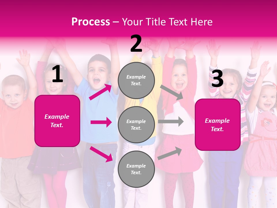 Laughing Seven Group PowerPoint Template