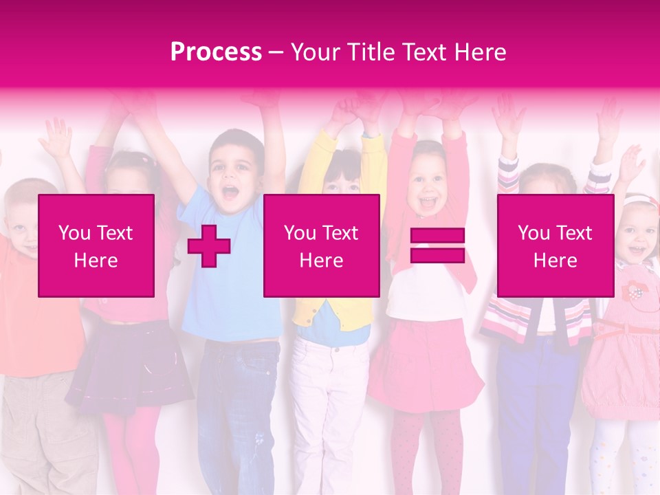 Laughing Seven Group PowerPoint Template