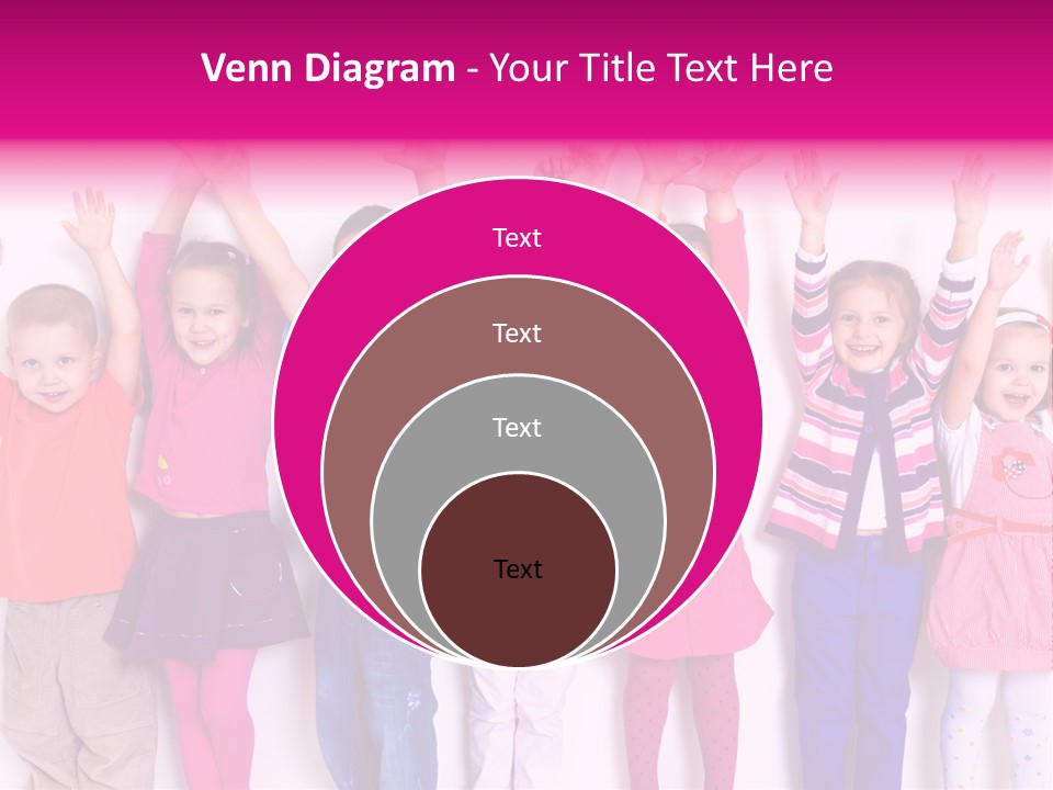 Laughing Seven Group PowerPoint Template