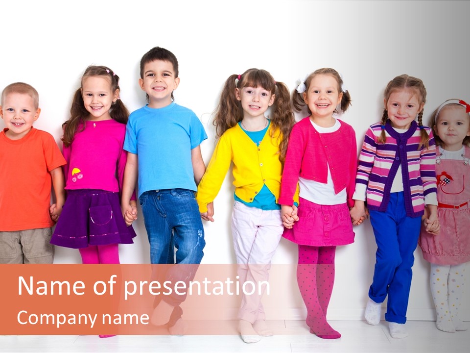 People Multi Smiling PowerPoint Template