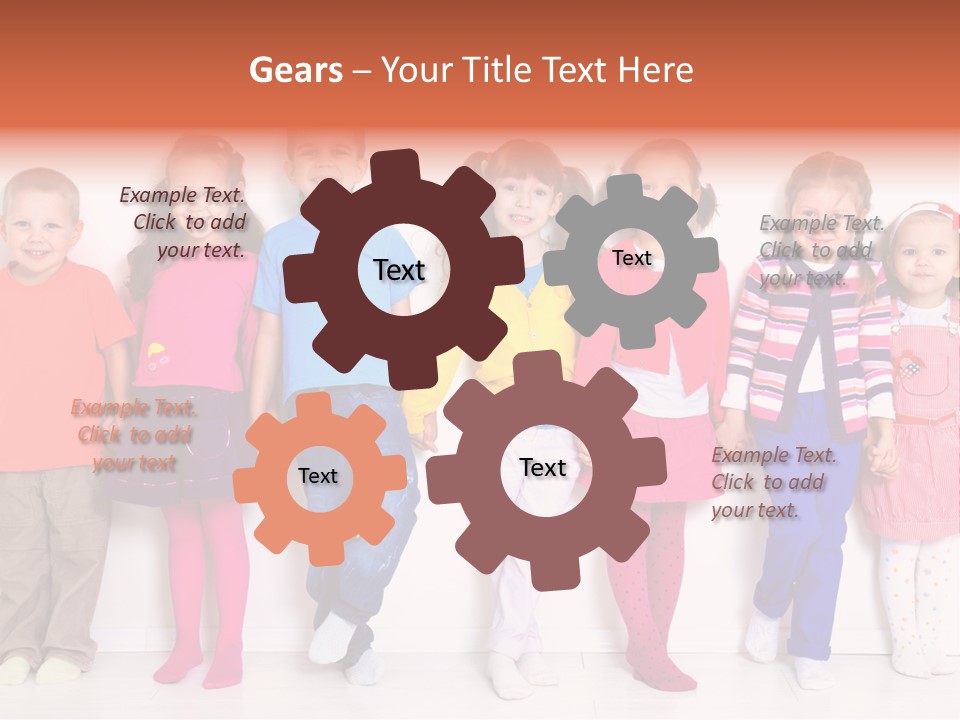 People Multi Smiling PowerPoint Template