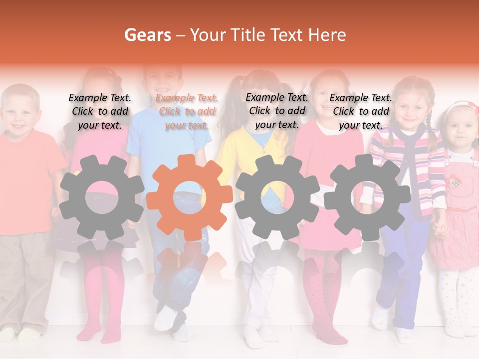 People Multi Smiling PowerPoint Template