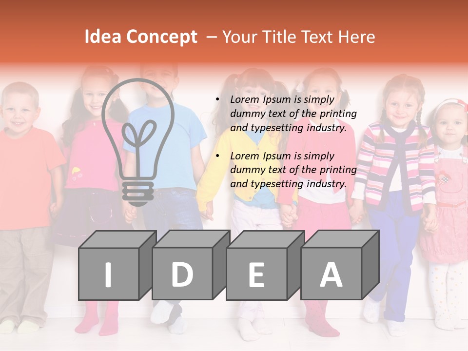 People Multi Smiling PowerPoint Template