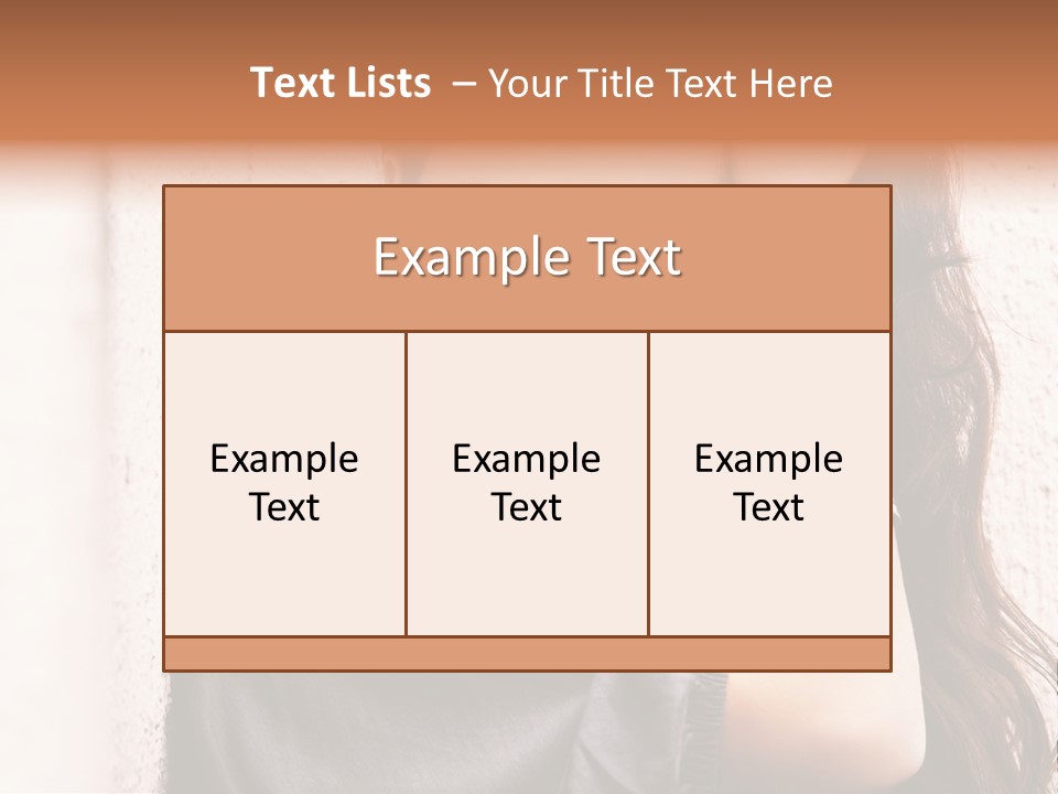 Fashion Wall Beautiful PowerPoint Template