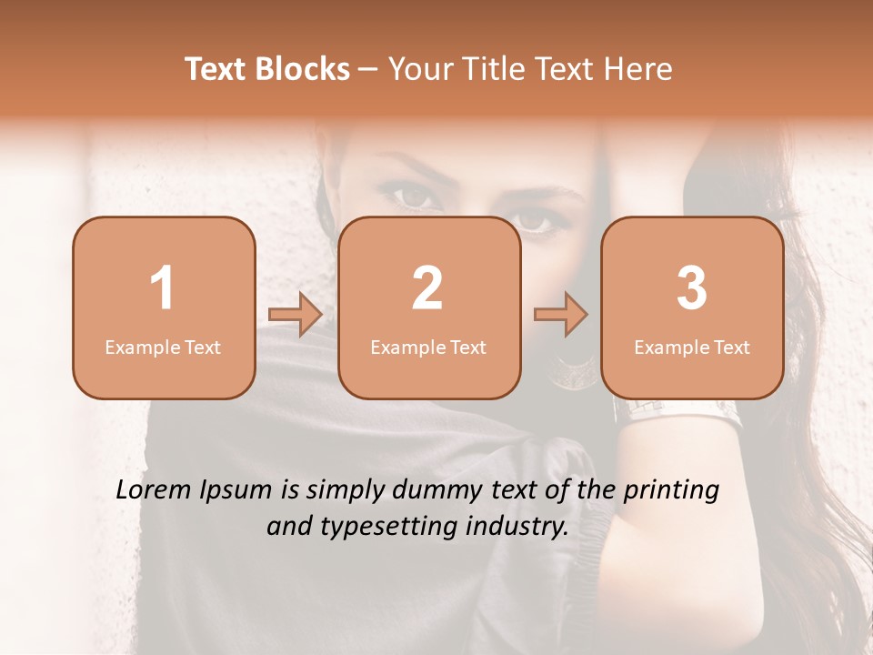 Fashion Wall Beautiful PowerPoint Template