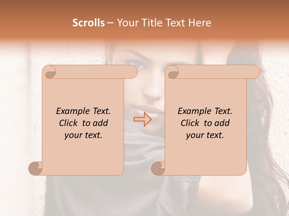 Fashion Wall Beautiful PowerPoint Template