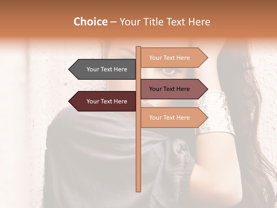 Fashion Wall Beautiful PowerPoint Template