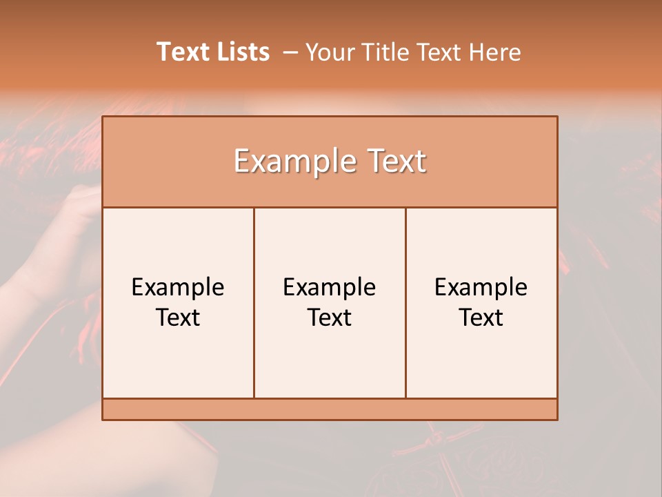Brunette Lips Woman PowerPoint Template