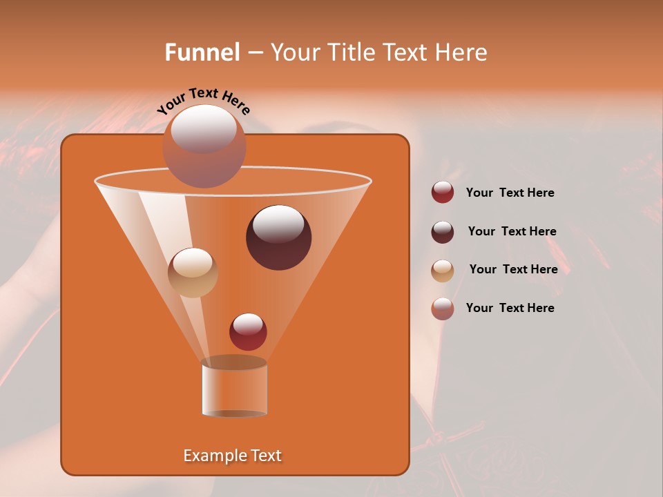 Brunette Lips Woman PowerPoint Template